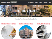 Tablet Screenshot of columbiaplacesd.com